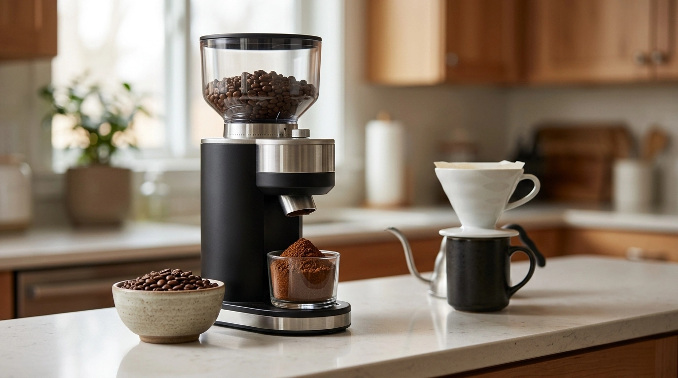 Electric Coffee Grinder Guide: Burr vs Blade & Settings