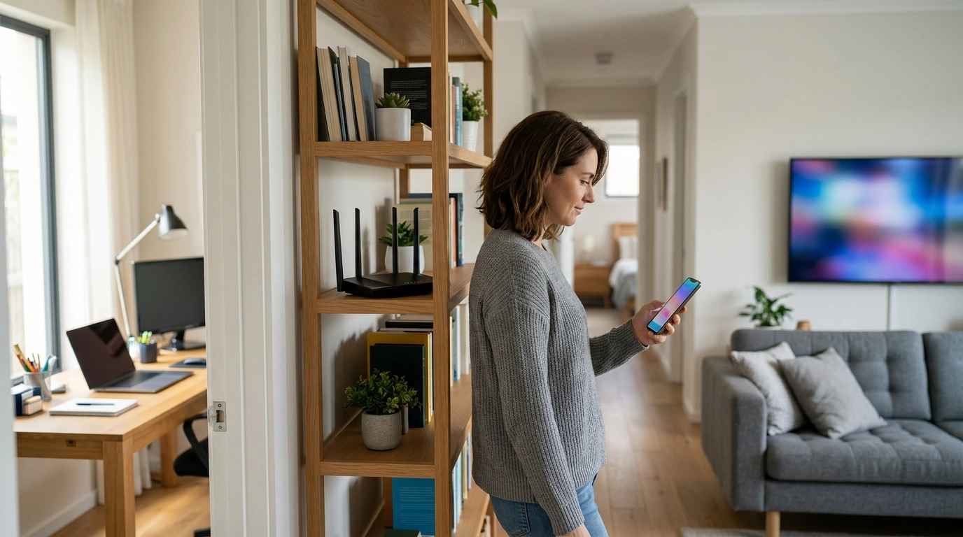 Wi‑Fi Router Sweet Spot: Better Coverage in Minutes