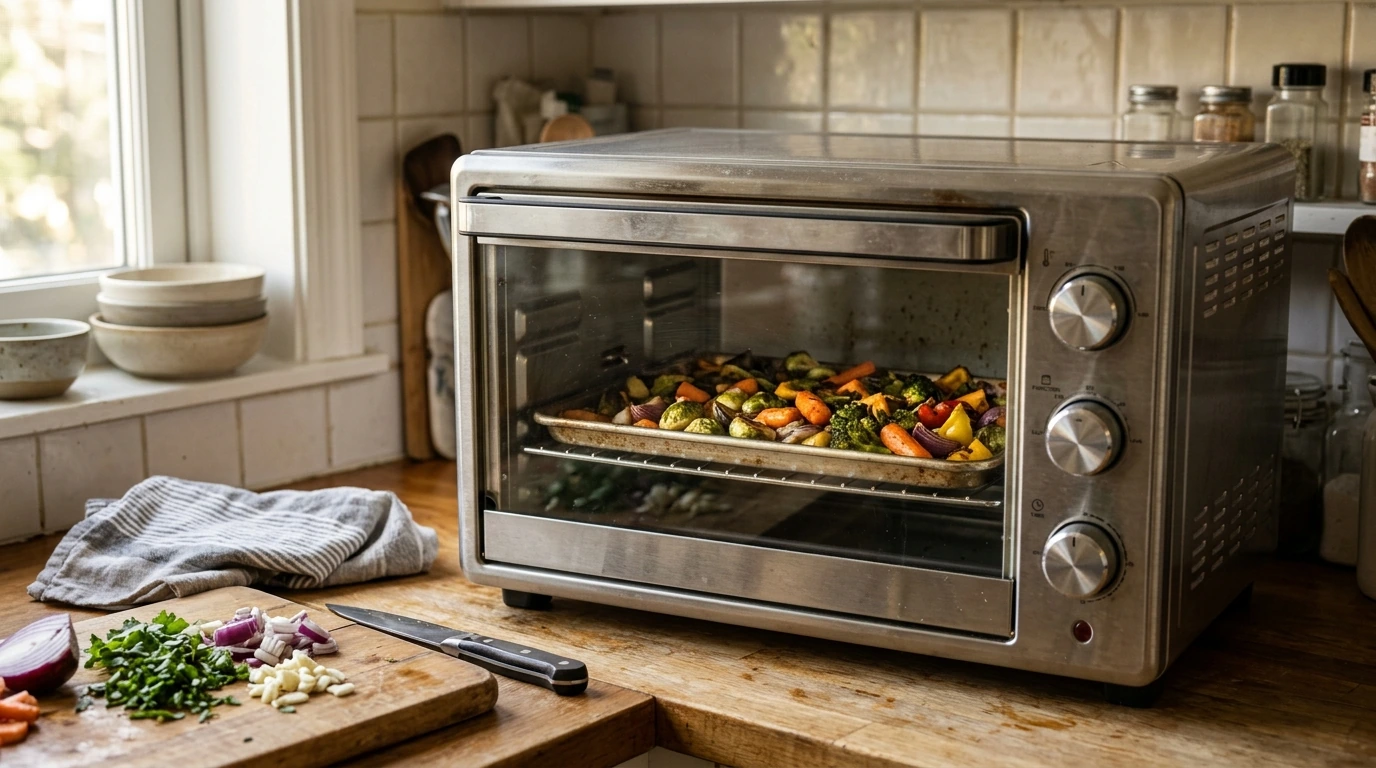 18L Stainless Convection Air Fryer Toaster Oven Guide