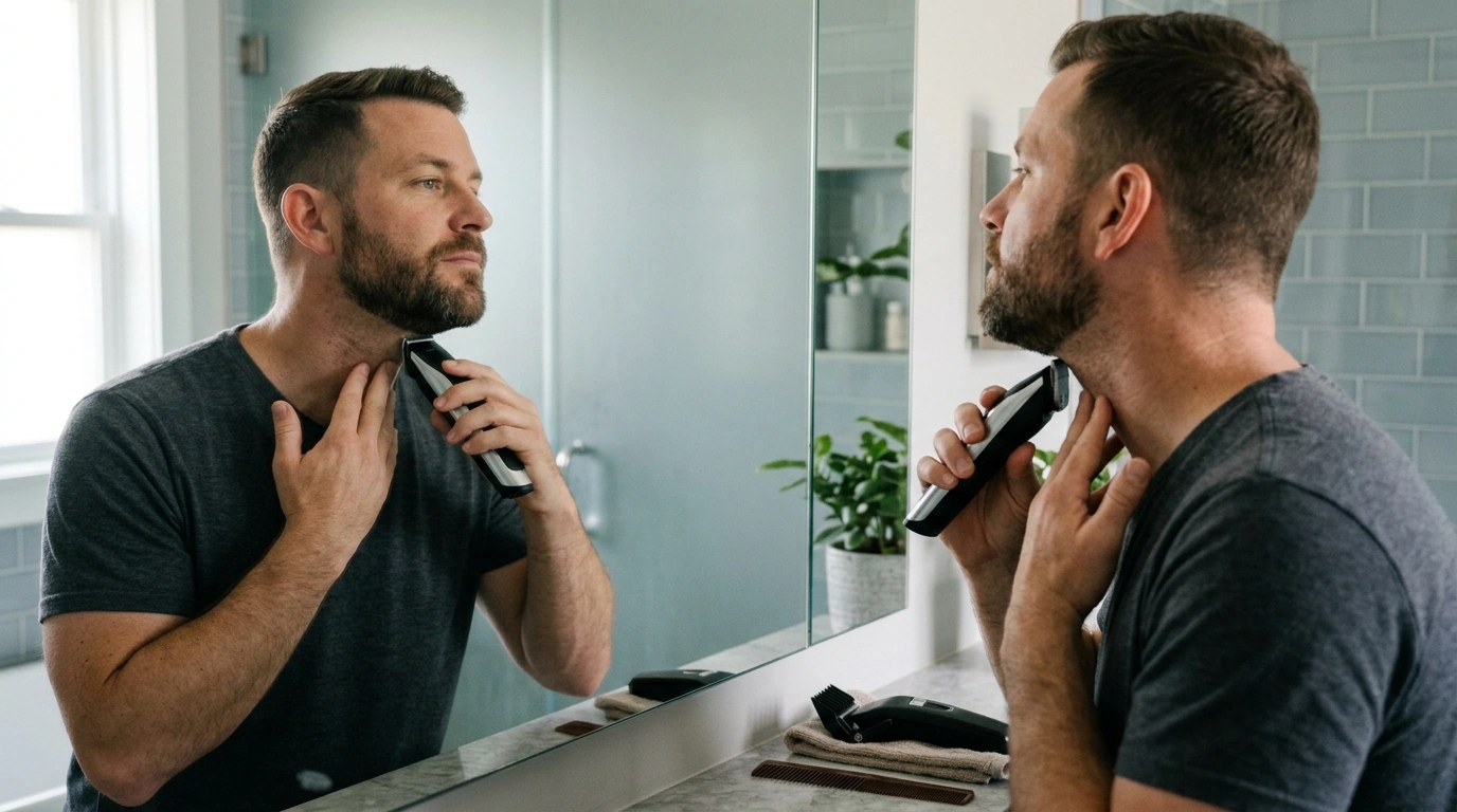 Pro Clippers + Beard Trimmer: Clean Lines at Home