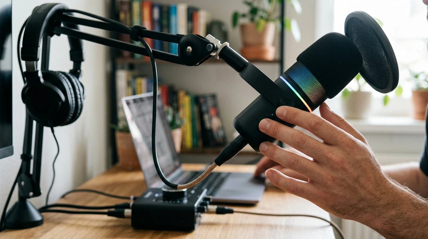 RGB Microphone Lights: What They Mean and Do